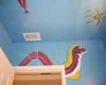 Boys Bathroom, Crazy Animals Under Water Theme